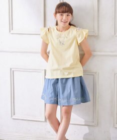 ANY KIDS 刺繍 キュロット