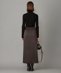 ICB 【洗える】 ヴィンテージサテン ナロースカート