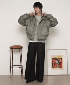 WEGO ナイロンスタンドブルゾン