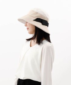 AURORA 【 Beaurance （ビューランス）】バイカラーリボンバケットハット