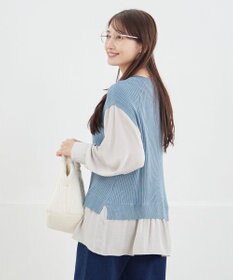 Tiaclasse L ベストドッキングトップスチュニック