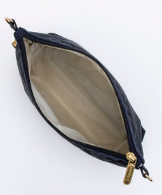 CHAIN COSMETIC CLUTCH/ディープシーブルーキルト / LeSportsac