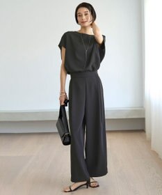 UNFILO サマーセットアップ ワイドパンツ