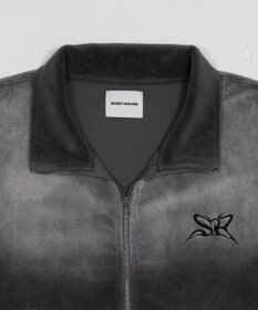 WEGO 【ユニセックス着用ITEM】ブリーチロゴベロアトラックジャケット