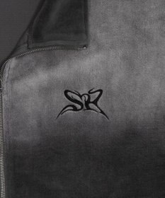 WEGO 【ユニセックス着用ITEM】ブリーチロゴベロアトラックジャケット