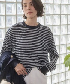 WEGO 【ANGIE VINTAGE】シアースラブボーダーロンＴ