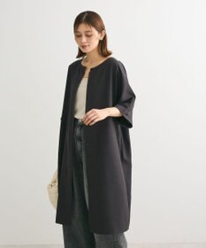 Green Parks 前後２ｗａｙ　ミディ丈タックワンピース