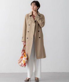 23区 L 【洗える】スラブツイルストレッチ ワイド パンツ