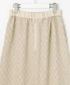 自由区 【セットアップ対応】ワッシャーカットジャカード スカート