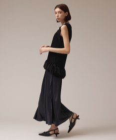 GRACE CONTINENTAL サテンバイアススカート