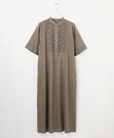 自由区 L エンブロイダリーブロード ワンピース