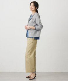 J.PRESS LADIES Vis/Peスパーク ニット パーカー