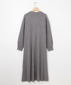 組曲 【加藤ローサさん着用】スキッパーニット ワンピース