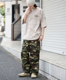 WEGO 【ユニセックス着用ITEM】アクセ付きストレートロゴT（SS）