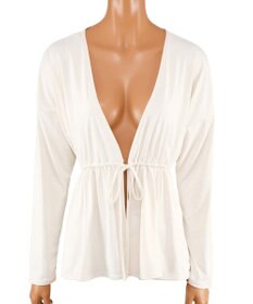 San-ai Resort（三愛水着楽園） 【UPF50＋】水陸両用羽織り　M【Coral veil（コーラルヴェール）】