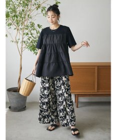 CRAFT STANDARD BOUTIQUE 異素材ティアードカットチュニック