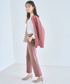 ANY SIS 【保温性あり/洗える】サーモ 2WAYストレッチ テーパード パンツ