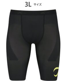 CW-X 【MEN】 CW-X 股関節サポート タイツ 【大谷翔平愛用モデル・撮影着用品番】 下半身の軸がブレにくい 骨盤サポート 球技 陸上 ハーフ ひざ上丈 5分丈 メンズ HOO505 /ワコール
