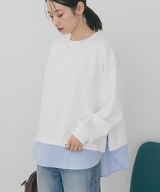 AMERICAN HOLIC シャツテールドッキングプルオーバー