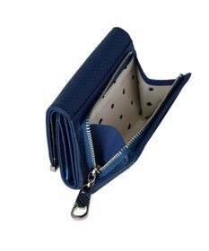 tsumori chisato CARRY クロスエンボス 3つ折りミニ財布