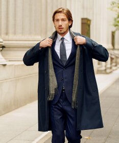 GOTAIRIKU 【山栄毛織】コットンモヘヤ ラグラン コート