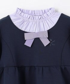 組曲 KIDS 【110-140㎝】ボウタイリボン トップス