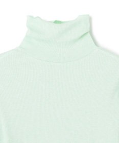 UNFILO 【暖かさ＆着心地の良さで大ヒット】コットンカシミヤ タートルネックカットソー