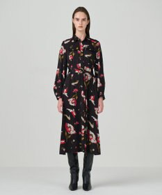 GRACE CONTINENTAL ヴィンテージモチーフドレス