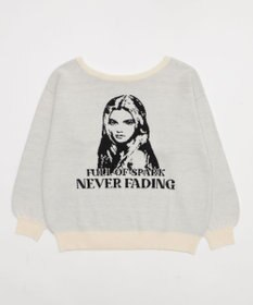 WEGO 【2025年秋冬新作】2WAYグラフィックワンショルBIGニット