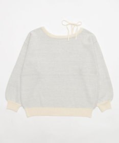 WEGO 【2025年秋冬新作】2WAYグラフィックワンショルBIGニット