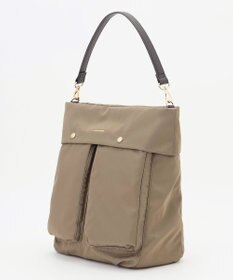LA BAGAGERIE ダブルフロントポケット2WAYビッグショルダー