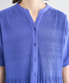 Green Parks マジョリカプリーツスキッパーブラウス