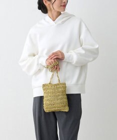 ROOTOTE 1090【手編みカゴバッグ風】SC.ベビールー.クロッシュメタリック-A