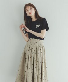 TOCCA 【美人百花掲載】BOW BIJOUX Tシャツ