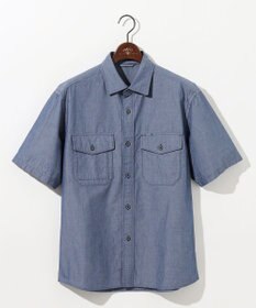 JOSEPH ABBOUD MOUNTAIN 【テーム・ヤルヴィモチーフ】バックデザイン 半袖シャツ