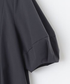 UNFILO 【撥水/シワになりにくい】FINE MOVE ランタンスリーブワンピース