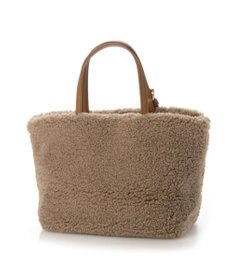 UNBILLION cachecache ドット刺繍ボアミニトートバッグ