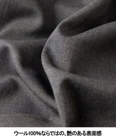 GOTAIRIKU セットアップ対応【ロングセラー】ウォッシャブル サマーウール100％パンツ(ノータック)26年モデル