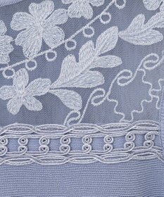 GRACE CONTINENTAL フラワーコードニットトップ