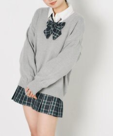 WEGO 【SCHOOL ITEM】ニットプルオーバー