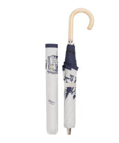 MOONBAT DAKS(ダックス) 晴雨兼用日傘 折りたたみ傘 街並み フワクール生地使用