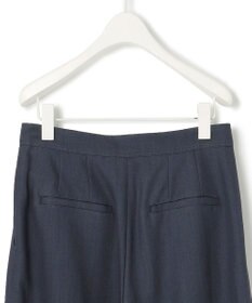 ICB L 【洗える】 ドレープスラブデニム ワイドパンツ