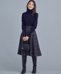 組曲 【WEB限定色あり】ELENA タートルネック ニット