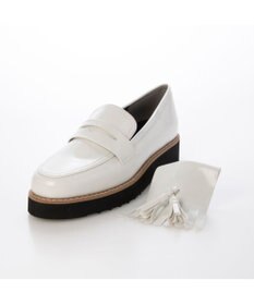 MODE ET JACOMO <carino>【レイン対応】【2WAY】厚底タッセルローファー