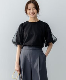 組曲 L 【VERY掲載・WEB限定】チュールカバー カットソー