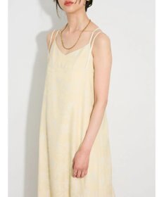 Green Parks ウ゛ィンテージフラワージャガードキャミワンピース