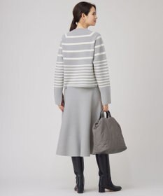 自由区 S 【セットアップ対応・洗える】ウールミラノニット スカート