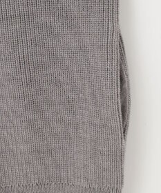 自由区 【洗える】ジップアップニット アウター