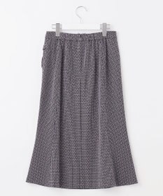 J.PRESS LADIES 【洗える】幾何ジャカード スカート