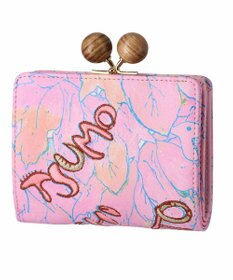 tsumori chisato CARRY 葉っぱ がま口 2つ折り財布